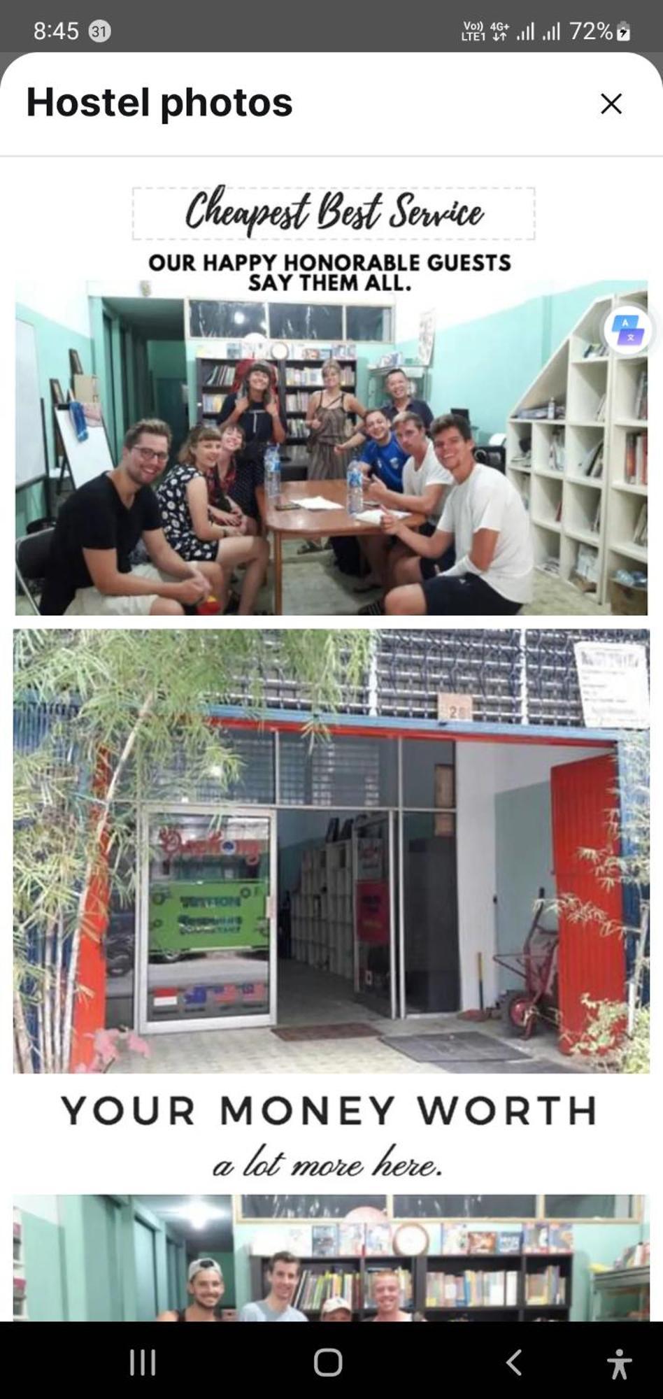 Dazhong Backpacker'S Hostel Medan Zewnętrze zdjęcie